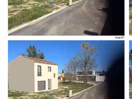 vente maison neuf 90m2 le puy-sainte-réparade - 420000 € - surface privée