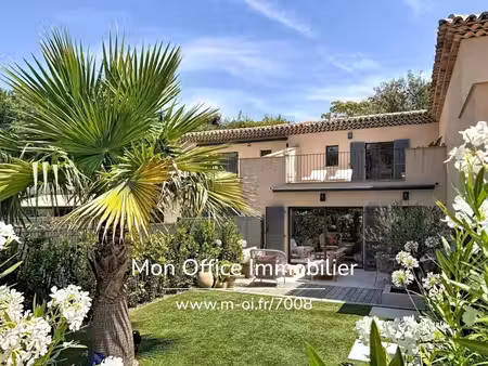 référence : 7008-les. - duplex t3 rénové à 100m de la plage à vendre à grimaud beauvallon