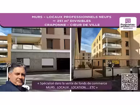 vente locaux professionnels 251 m² à craponne (69290)  719 005 €