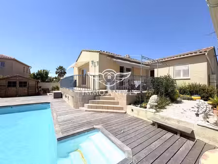 maison plain pied t5 avec piscine