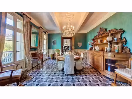 élégante maison de maître avec parc et vastes dépendances aux portes de pézenas