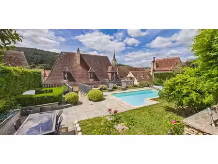 maison contemporaine avec piscine et jardin le bugue (24)