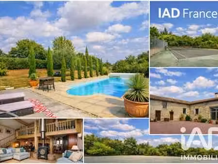 vente maison piscine à embourie (16240) : à vendre piscine / 201m² embourie