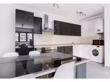 botanique – superbe duplex meublé 2 chambres