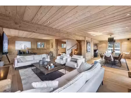 maison de luxe à vendre à megève