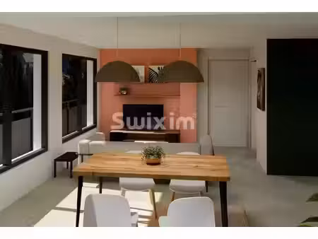 appartement en plateau avec grand balcon 83m² 2 chambres