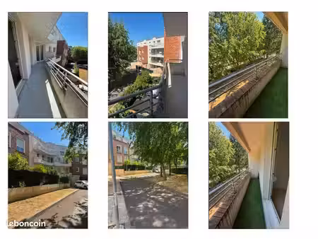 appartement t3 - 65m² avec balcon  loggia et parking souterrain