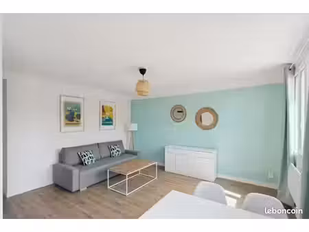t3 meublé 52m² récent – joliette / montolieu