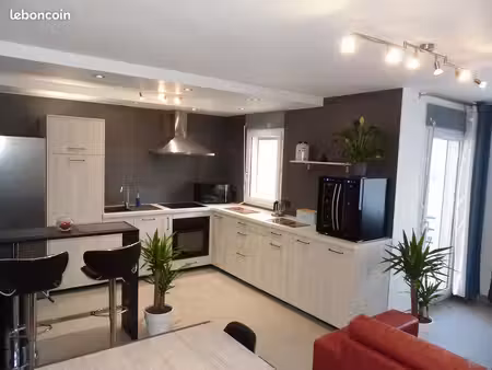 a louer t3 meublé 65 m2 garage saint-julien-en-genevois centre