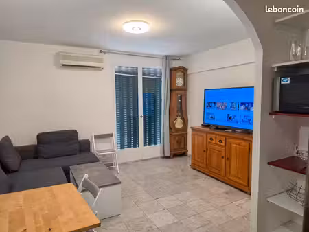 appartement t3 meublé équipé avec parking et balcon – vallauris le val d’or