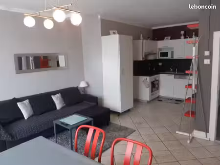 appart meublé 85m² 2 chambres pour 2 ou 3 personnes - campus technopole