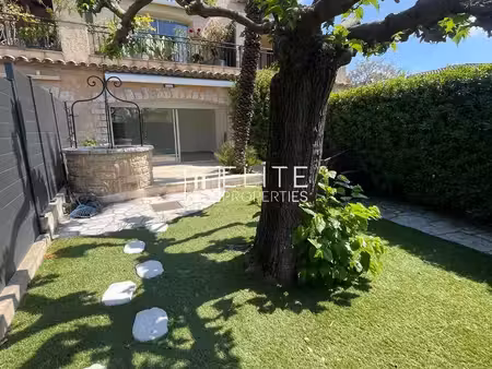appartement 3 pieces 80m² + jardin + 2 parkings mouans-sartoux