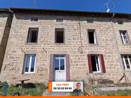 maison de village 113m² 6 pièces 3 chambres la guillermie (03250)