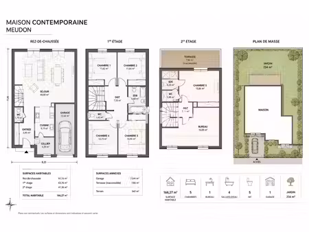 maison 8 pièces - 166 m²