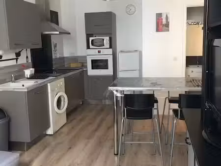 t2 meublé de 37 m² à louer – 580 cc