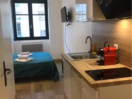 studio meublé 15 m² – lyon 6e – secteur foch