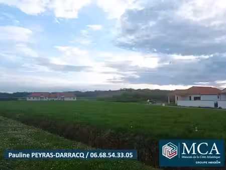 vente terrain 1200 m² à maslacq (64300)  54 000 €