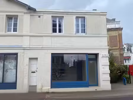 villers sur mer maison vue mer 3 pièces 55m2 possibilité local commercial.