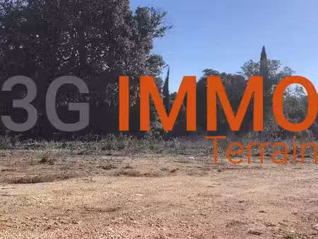 vente terrain à batir 691 m² à saint-quentin-la-poterie (30700)  126 500 €