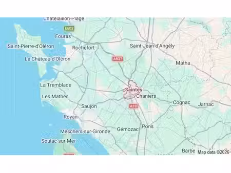 vente terrain 1200 m² à saintes (17100)  216 000 €