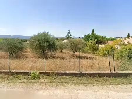 vente terrain 434 m² à pourrières (83910)  210 000 €