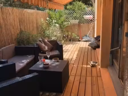 vente t2 avec jardin