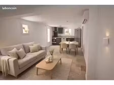 rdc de villa t3 indépendant avec jardin de 250m2