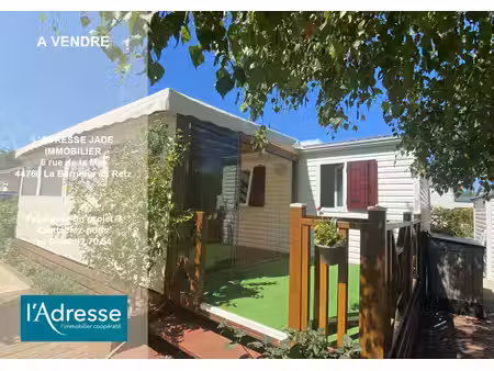 vente mobil home 4 pièces  38.00m²  les moutiers