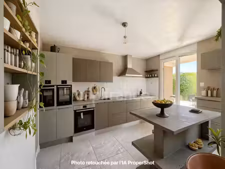 appartement à vendre 3 pièces divonne les bains (01) - 91m2 - jardin (350m2)  cave (10m2) 