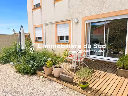 appartement plain-pied avec jardinet