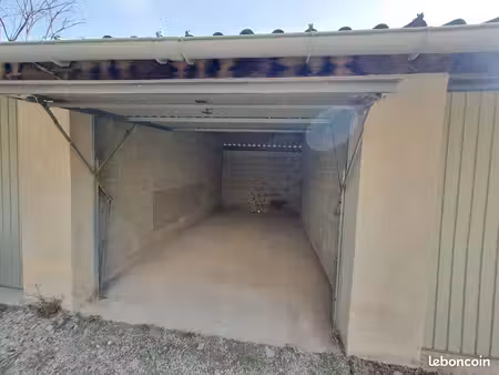 garage individuel non innondable