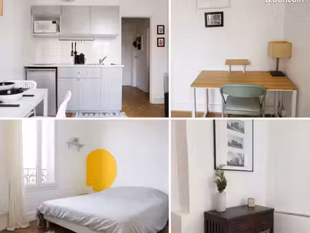appartement meublé 2 pièces 31m2 à église de pantin