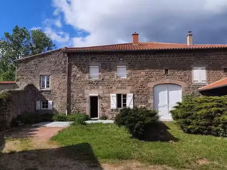 maison en pierre de 160 m2 avec terrain de 500 m2