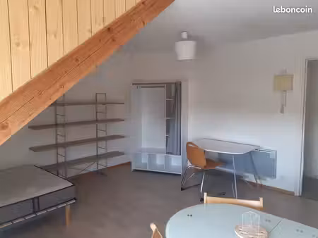studio meublé libre au 1er septembre