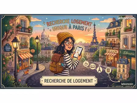 ? je recherche un logement à paris