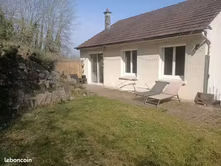 maison pavillon 64 m2  grand terrain arboré fruitiers