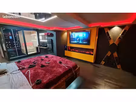 loveroom clé en main — loft 60 m² + activité rentable village de bargemon (var)