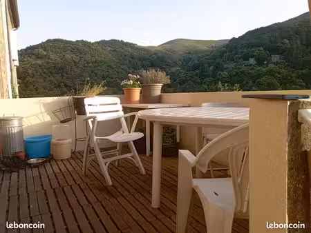 maison de village 121 m² — fraîcheur naturelle en période de canicule  terrasse et jardin 