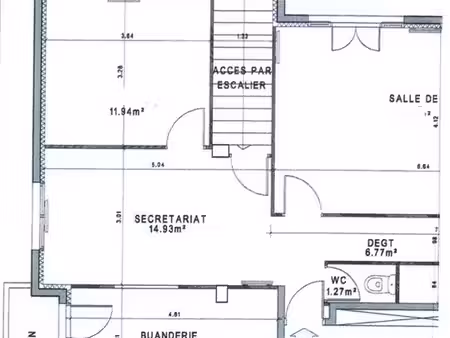 local pro 60 m2 + 2 parking
