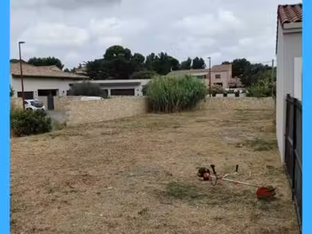 vente terrain constructible