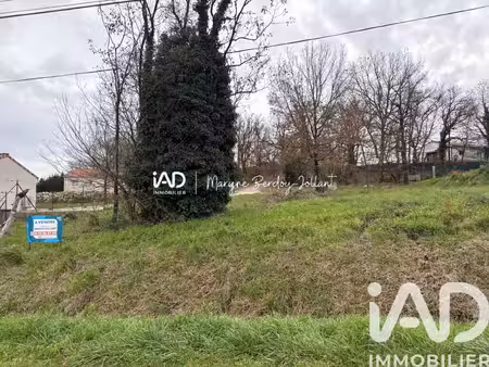 vente terrain à bâtir 650 m²