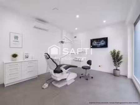 plateau médical neuf avec 3 cabinets de consultation