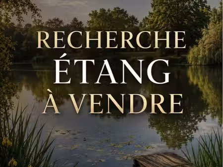 recherche étang à vendre