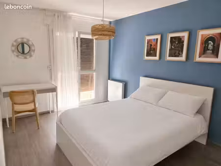 trois chambres meublées idéales pour étudiants – appartement rénové de 80 m² – les ulis