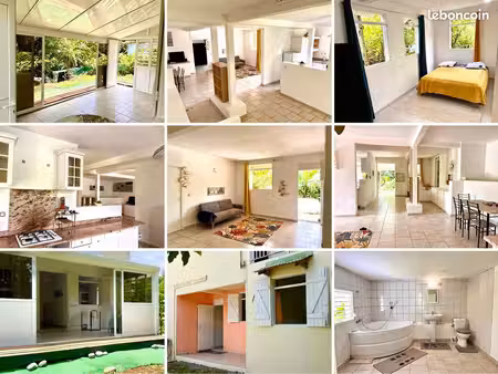 bas de villa meublé 120 m² avec jardin – vernou  petit-bourg – 850 cc