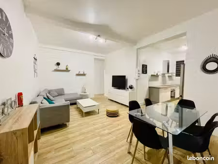t4 70m2 meublé + terrasse 30m2 fort-de-france