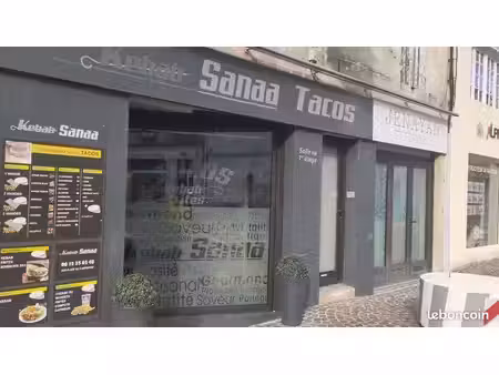 à vendre – fonds de commerce restauration rapide