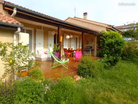 coup de cœur à crest – maison 3 chambres  jardin  grande terrasse et garage à 10 min à pie