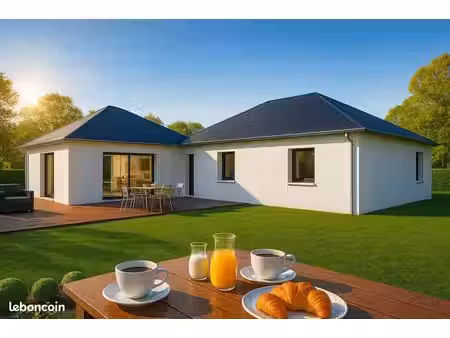 projet de construction d'une maison 90 m² avec terrain à courville-sur-eure (28)