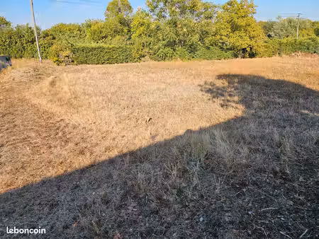 terrain carbonne 645 m2